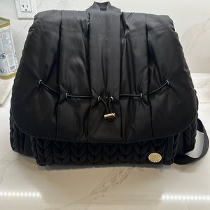 HAPP DIAPER BAG. Levy Backpack Black